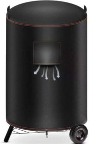 Coprioggetto per Griglia a Legna Kettle, Copertura Robusta in Tessuto 600D Oxford, Resistente alle Intemperie con Finestra di Ventilazione, Protezione per Griglia a Legna Kettle, Copertura Impermeabile per Griglia Ronde, 65x85cm