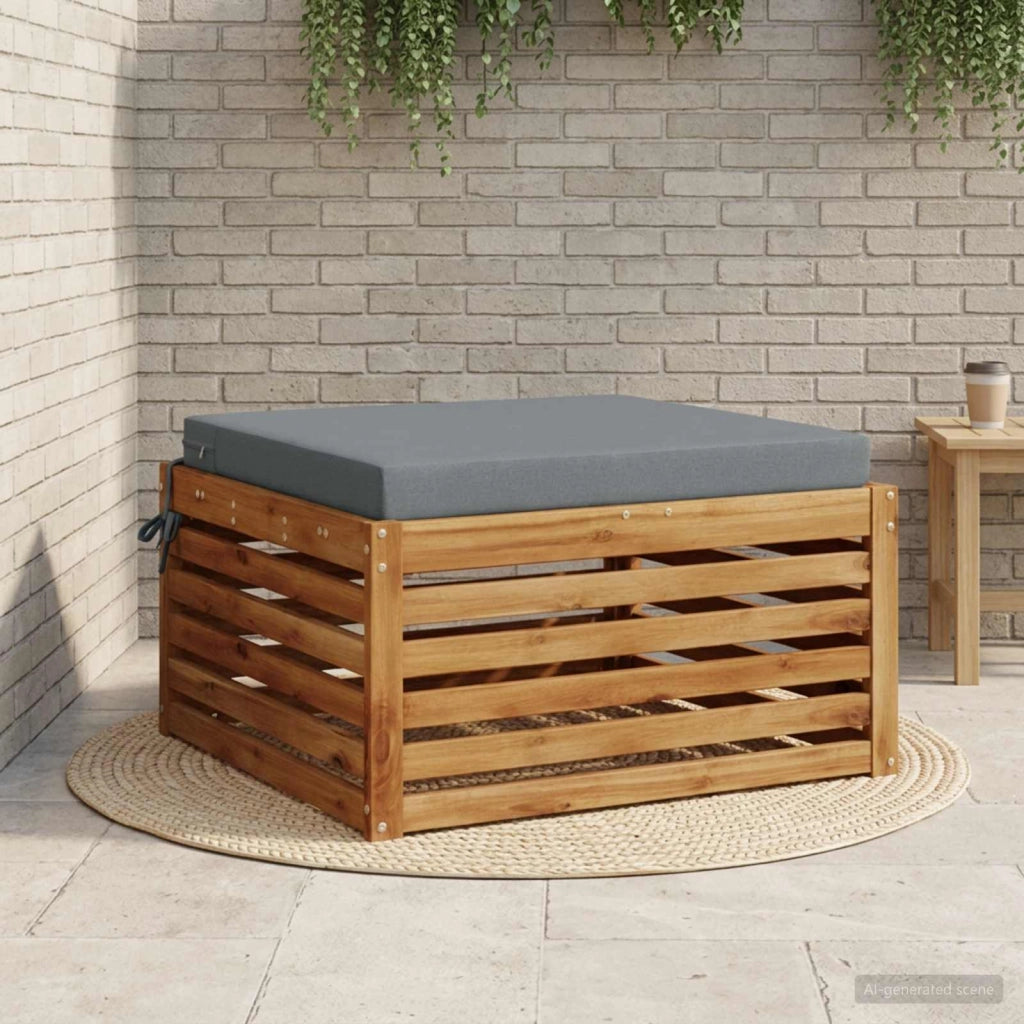 Cuscino per Sedia in Unico Pezzo SOEST 100% Poliestere Blu 945059