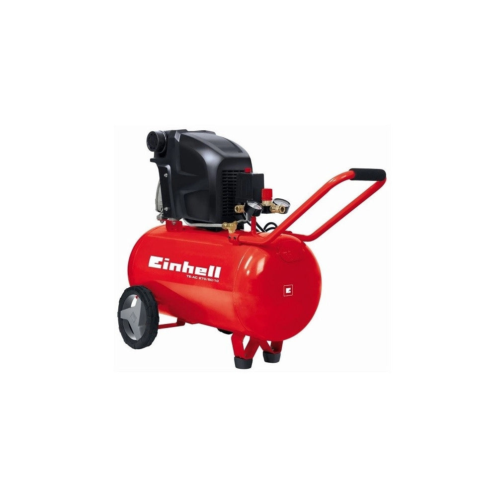 Trade Shop - Compressore Aria 50 Lt Einhell Te-ac 270/50/10 Expert Motore 2.5 Hp 270 Lt/min. -