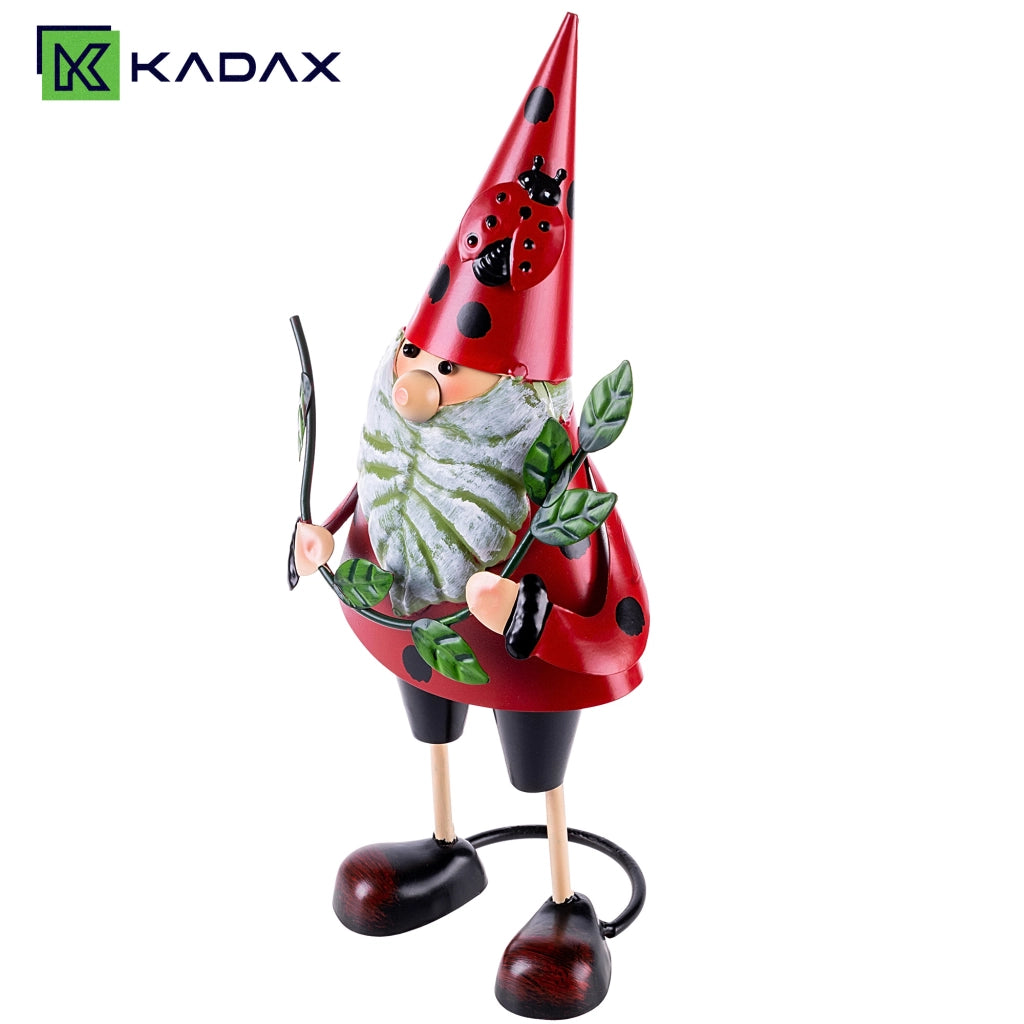KADAX Stalowa figura ogrodowa krasnal QX24113 K160