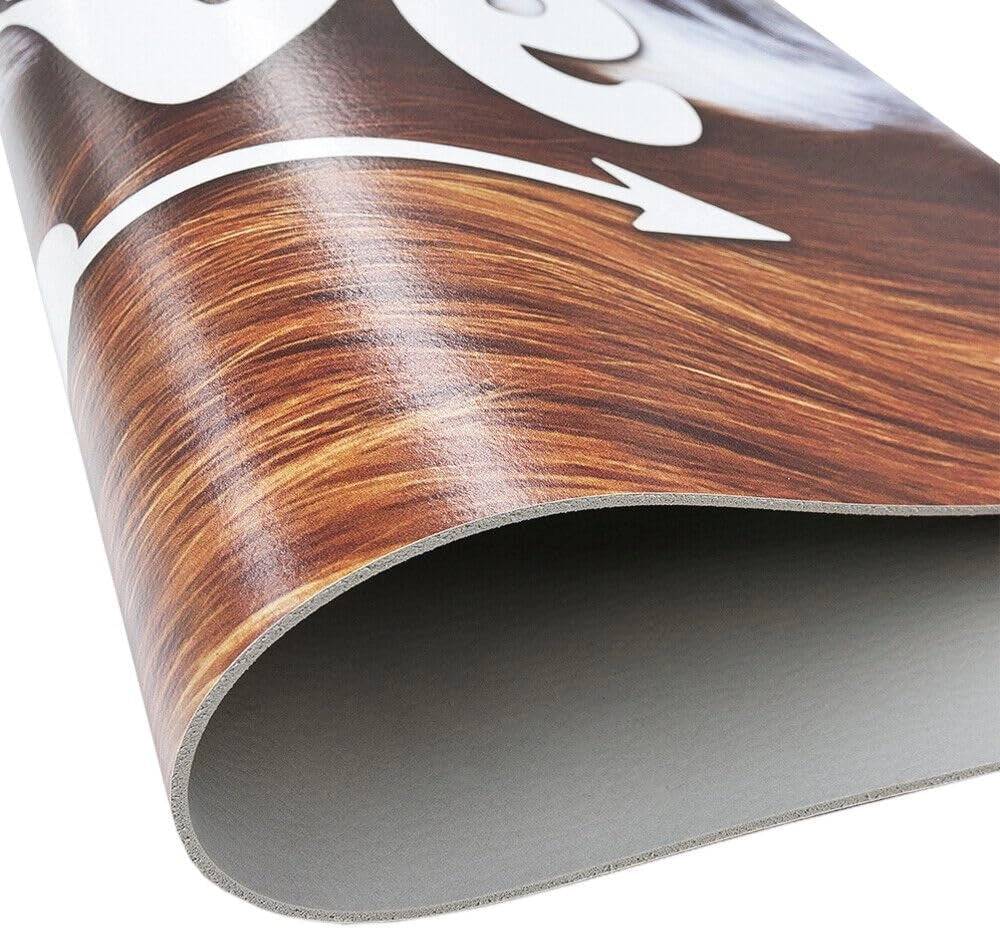 Tappeto Sottociotola Tovaglietta 30x46 cm Pvc Impermeabile Antisfilo Antiscivolo Cane Gatto Dis.D