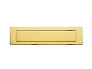 BUCALETTERE IN OTTONE LUCIDO PER LETTERE GRAVITY  cm.25,4x7,5h.