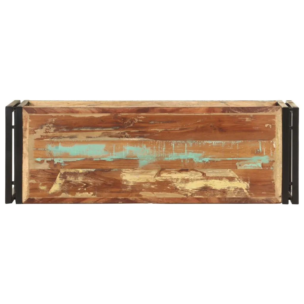 Mobile Porta TV 90x30x40 cm in Legno Massello di Recupero cod mxl 38782