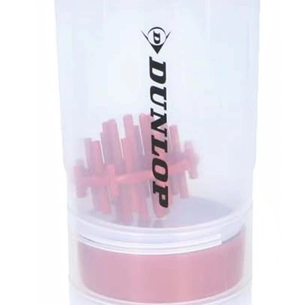 Bottiglia sportiva 550 ml Shaker con chiusura Rosso Dunlop