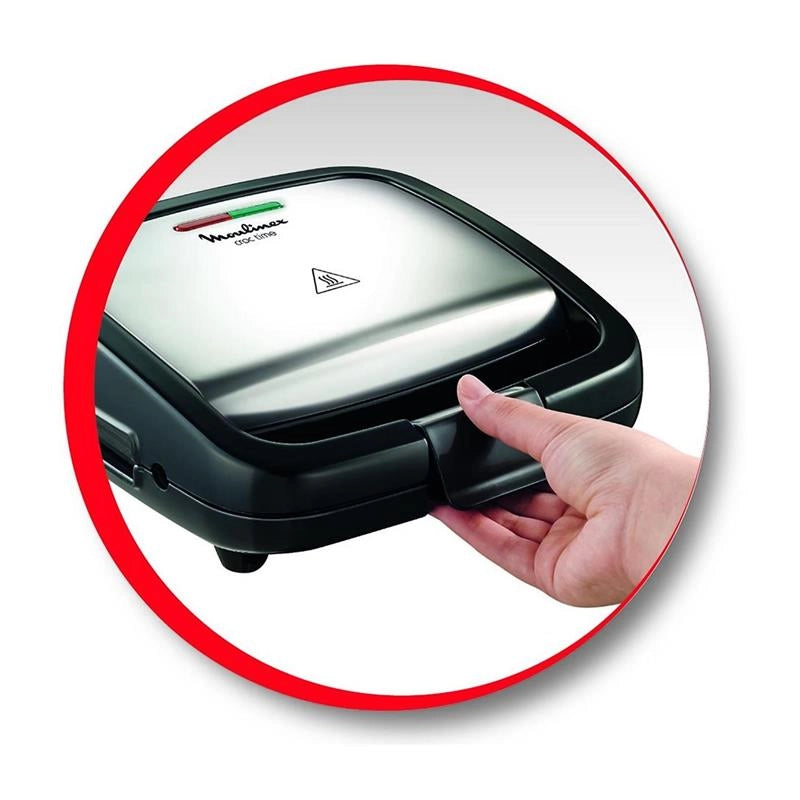 MOULINEX SZ192D TOSTIERA  CROC TIME CON PIASTRE ANTIADERENTE  700W