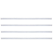 Spuntoni da Parete 4 pz 1 m in Acciaio Zincato cod mxl 57567