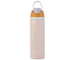 Ottima 32oz bottiglia d'acqua isolata in acciaio inox con tappo, per attività all'aperto e viaggi, BPA-free, impermeabile, bottiglia per auto (Rosso quartz)