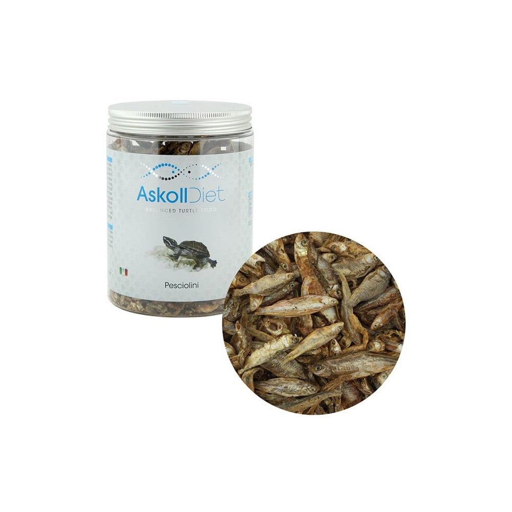 Askoll Diet Pesciolini 1000ml/130gr - Alimento naturale per tartarughe