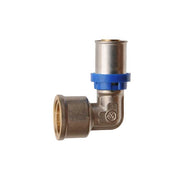 Raccordo curvo femmina a pressare per multistrato : Diametro - 20X1/2"