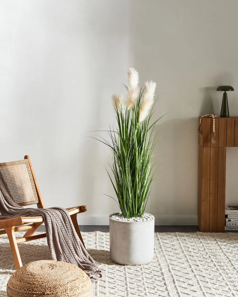 Pianta artificiale in vaso Verde e nero Materiale foglie di plastica 130 cm Accessorio decorativo per interni