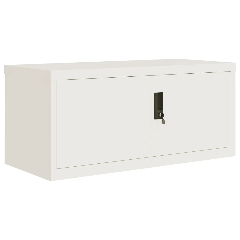 Armadio Classificatore Bianco 90x40x180 cm in Acciaiocod mxl 125412