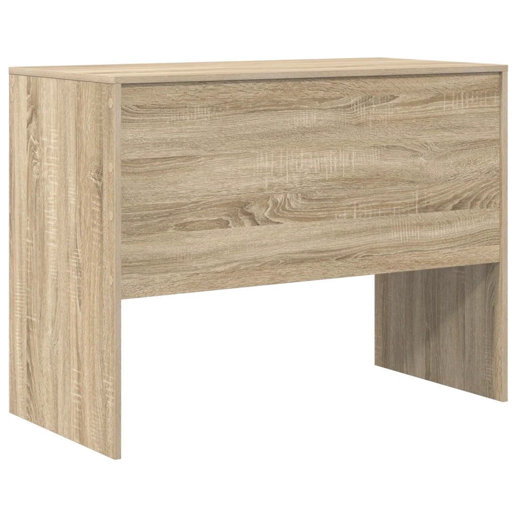 Scrivania per Scrittura Rovere Sonoma MDF con impiallacciatura