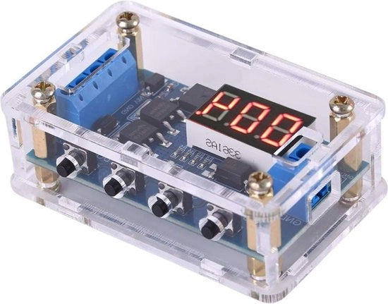 Timer relè ritardo DC 5 V 12 V 24 V 36 V - On Off interruttore di controllo - trigger ciclo timer relè modulo - doppio MOS - programmabile digitalmente - Home Smart automatico