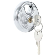 Lucchetti Discus con Chiavi 12 pz Argento 8 x 2.8 x 8 cm CFW6295351