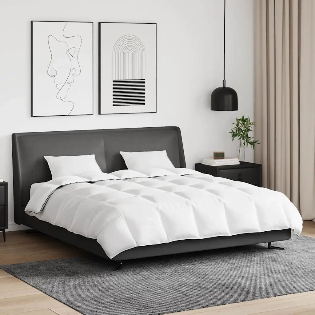 Set Coperta Invernale con cuscino 3 pcs Bianco 260 x 220 cm