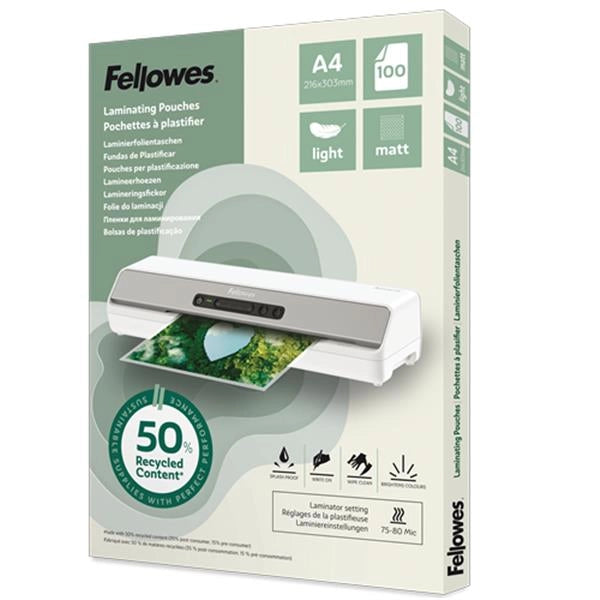 Cf100 pouche a4 riciclate 50% opach - 100143435