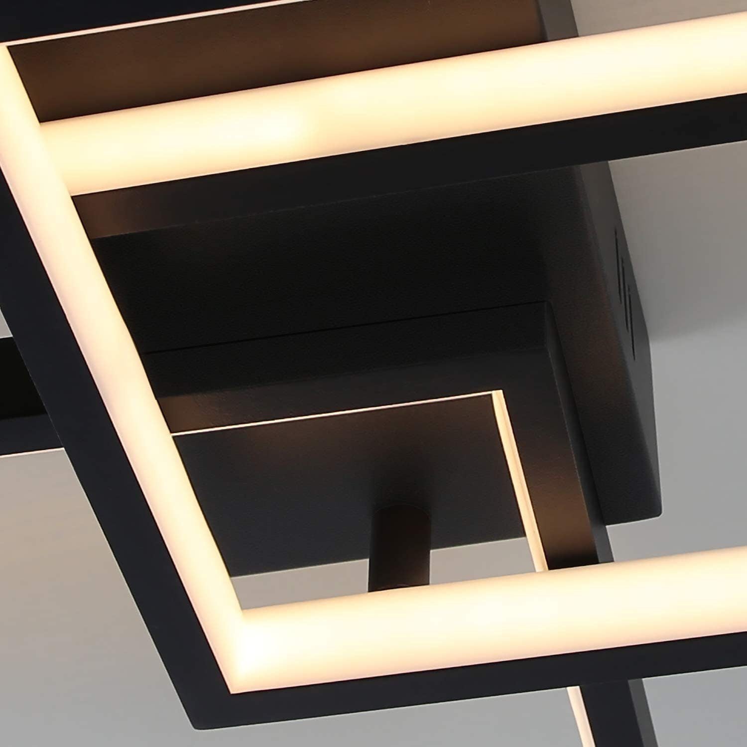 ZMH Lampada da soffitto plafoniera LED metallo design moderno