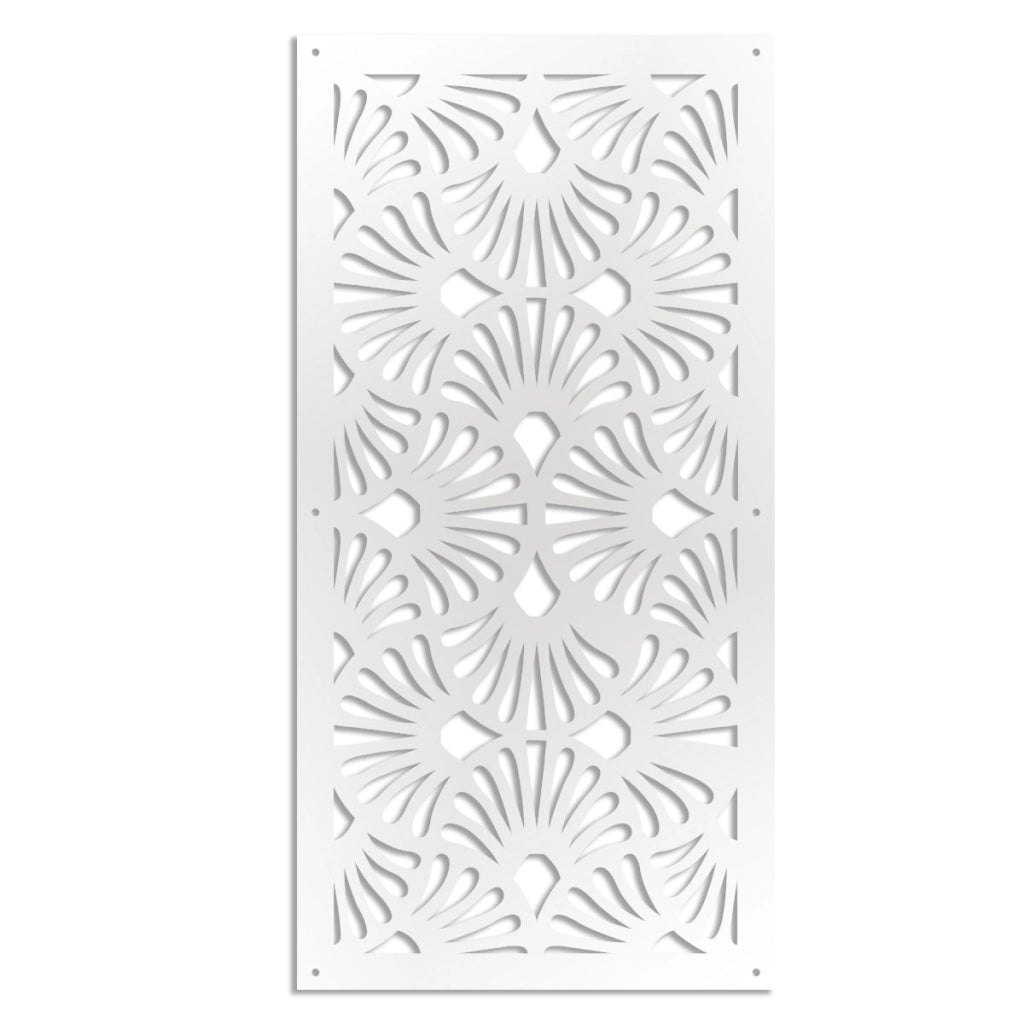 EVENTAILS - Pannello in PVC traforato - Parasole Colore: bianco, Misura: 98x198 cm