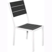 SEDIA IN METALLO E PVC STINTINO CM. 57x45,5x88,5 PAPILLON PEZZI 2