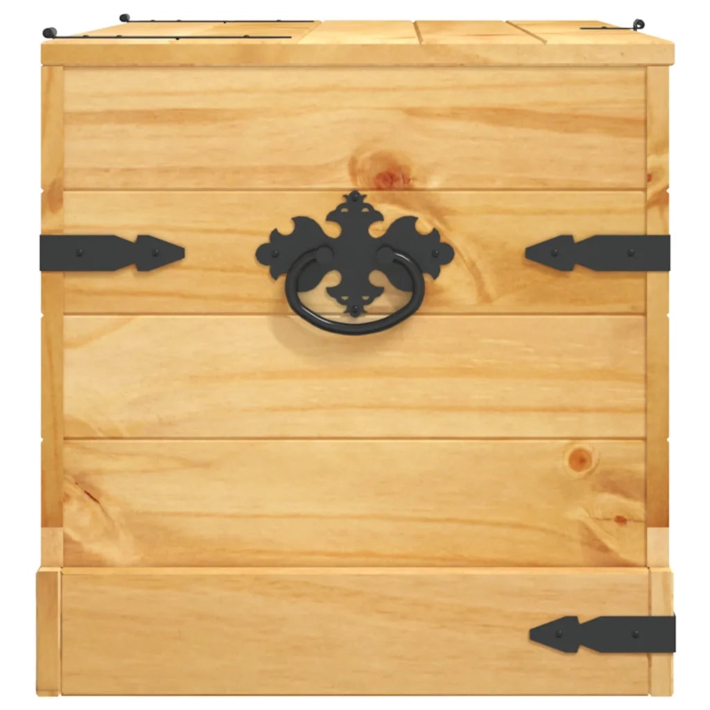Cassapanca in Pino Messicano Corona Range 91x49,5x47 cm 243747