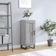 Credenza Grigio Sonoma 34,5x34x90 cm in Legno Multistrato 830474