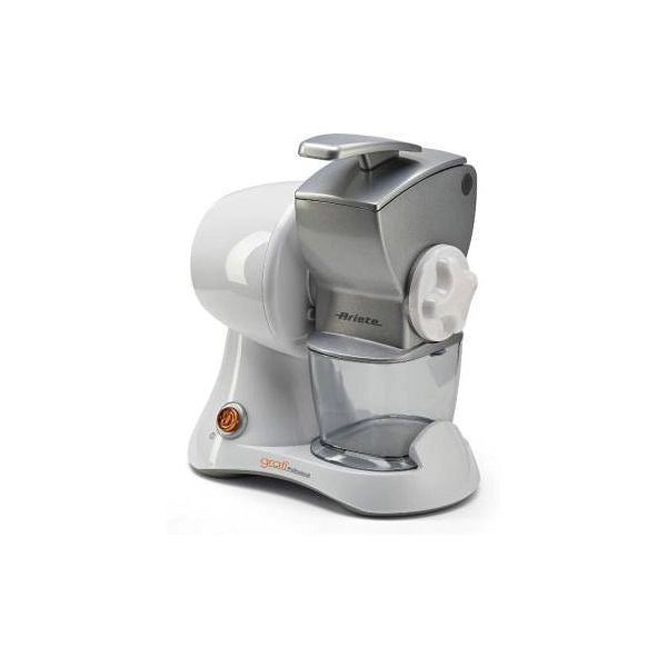 Ariete 448 gratì professional - grattugia elettrica con rullo professionale - tramoggia in metallo - contenitore estraibile - 120 watt - argento - ARI448