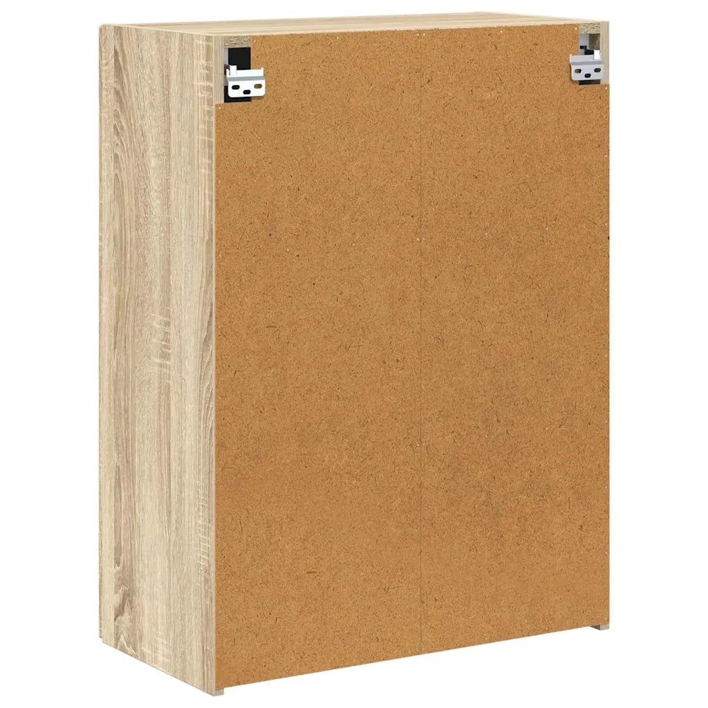 Mobile TV da parete Rovere Sonoma 59,5 x 31 x 80 cm 892361