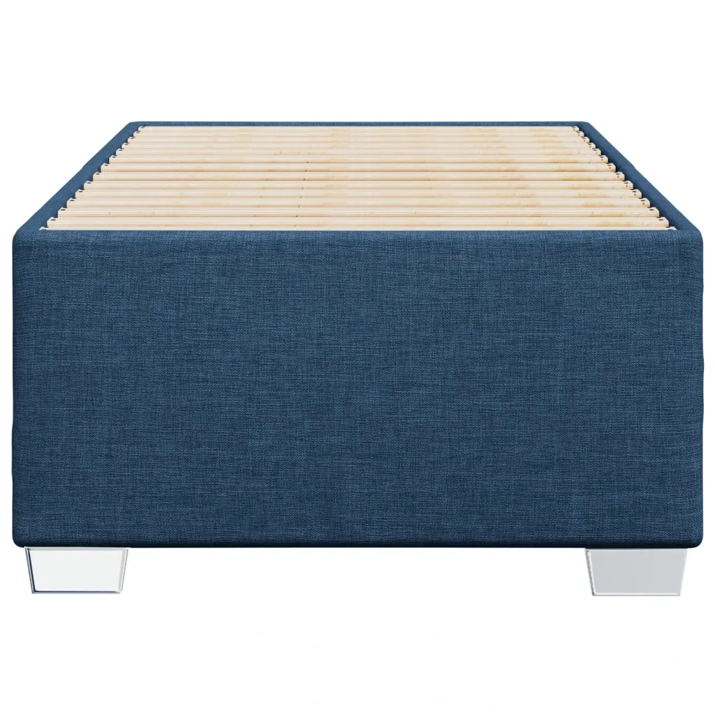 Giroletto senza Materasso Blu 100x200 cm in Tessuto 3284456