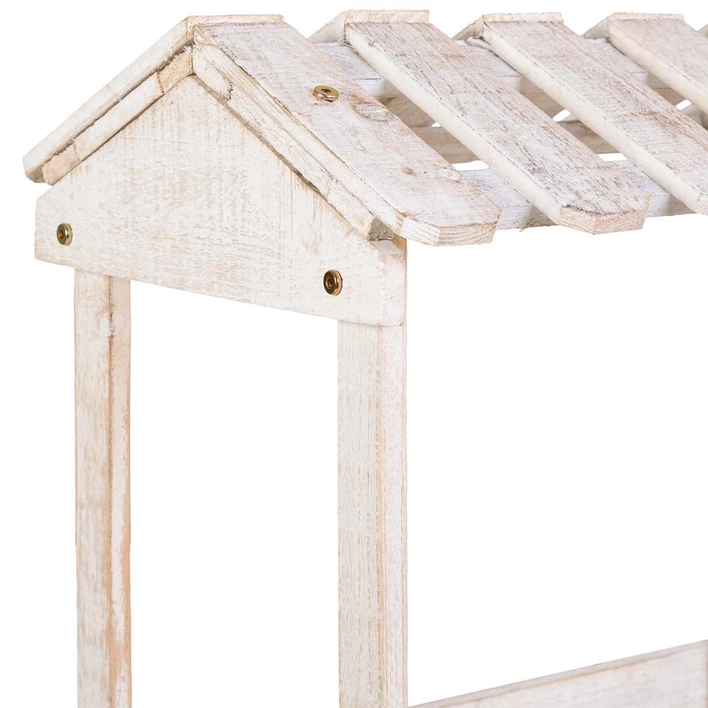Portavaso in legno 78x37x75h cm