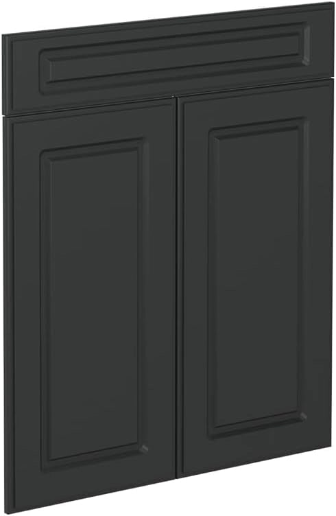 Frontale cucina R-Line, Antracite casa di campagna, 59.2 x 70.8 cm frontale del mobile per mobile base con cassetti