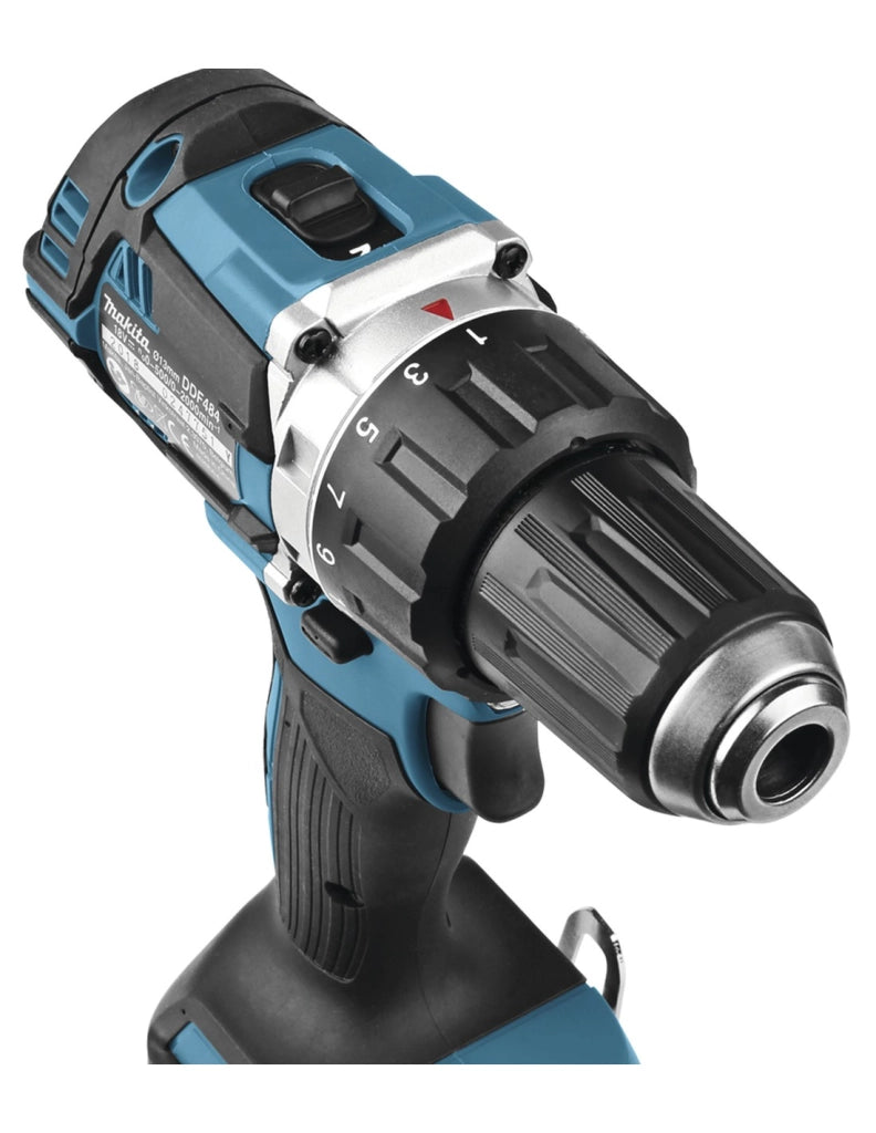 MAKITA Kit DLX3125TX1 (DDF484 + DTD153 + DGA506 + 2 x 5,0 Ah + DC18RC + Borsa)
