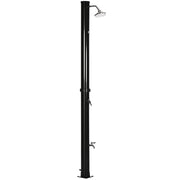 Doccia solare da giardino 20L ¨C Minimal ¨C 15,5x15,5x222 cm nero