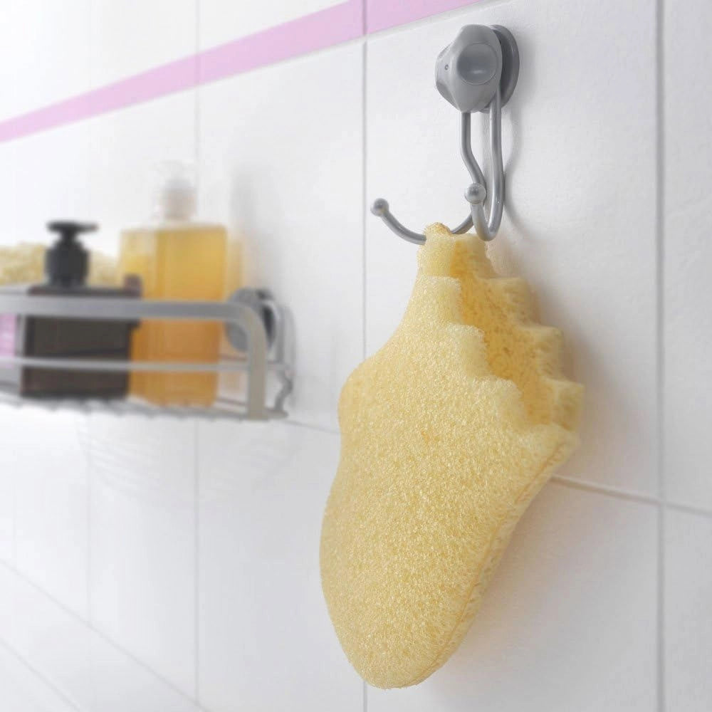 Gancio Multiuso da Bagno Cucina Doppio Portasciugamani Viva Metaltex 2 Pz