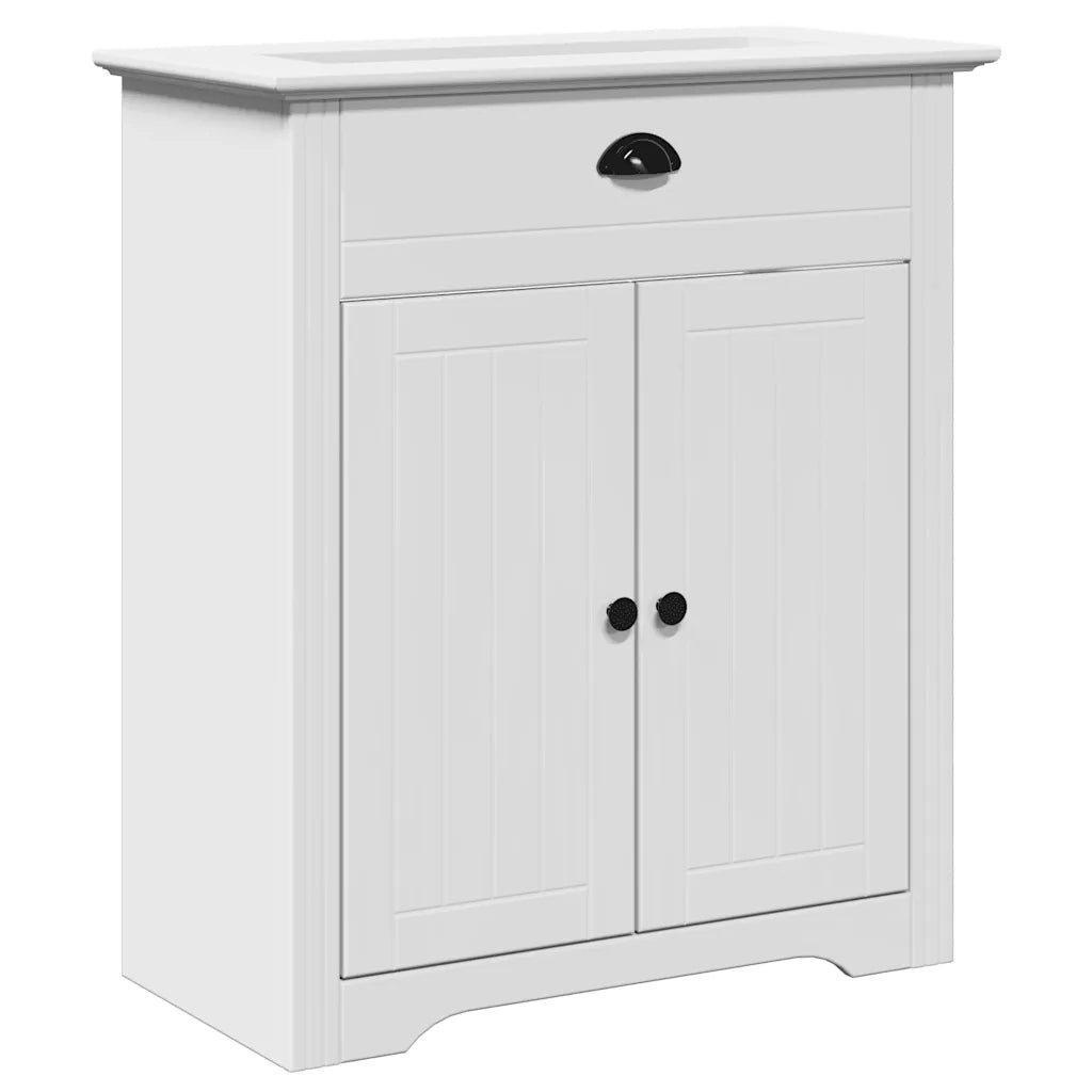 Mobile Lavabo da Bagno BODO Bianco 70x35x80 cm