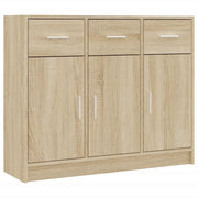 Credenza | Madia | Buffet da pranzo | Armadio da pranzo Rovere Sonoma 91x28x75 cm in Legno Multistrato