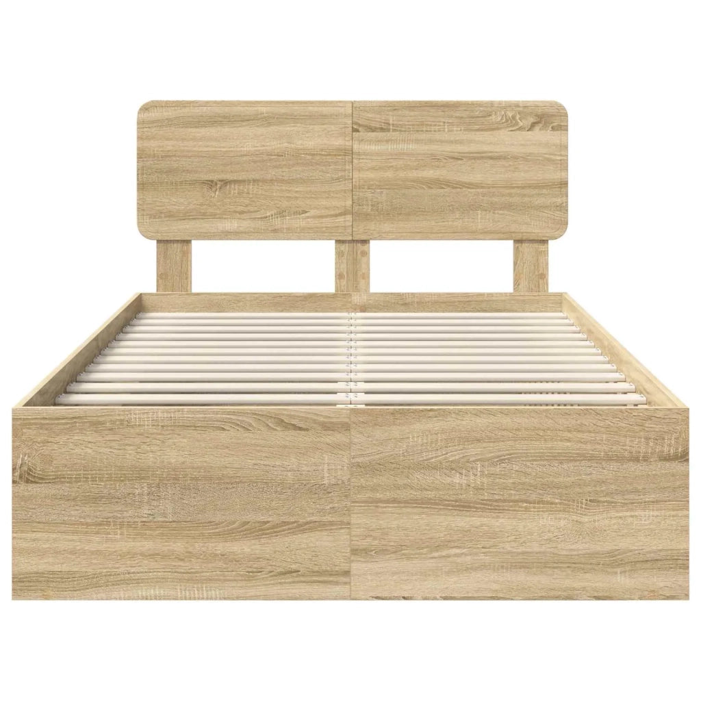 Struttura del letto Sonoma 120 x 190 cm Pino massello 3412107