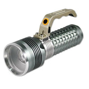 Trade Shop - Torcia Tattica 1 Led Cree Con Zoom Ricaricabile Emergenza A Batterie 1820 -