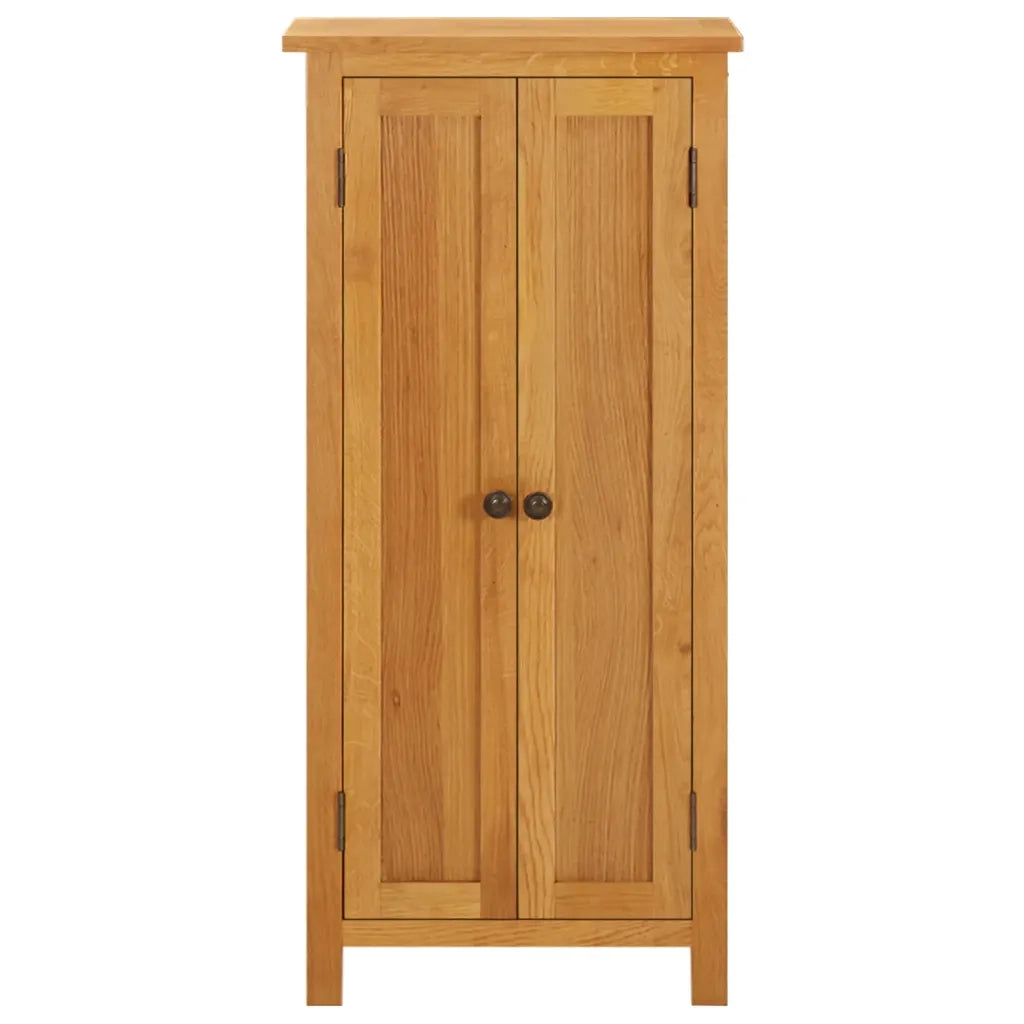 Armadietto 50x22x110 cm in Legno Massello di Rovere