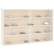 vidaXL Teca da Collezione in Legno con Porte 60x8,5x37 cm