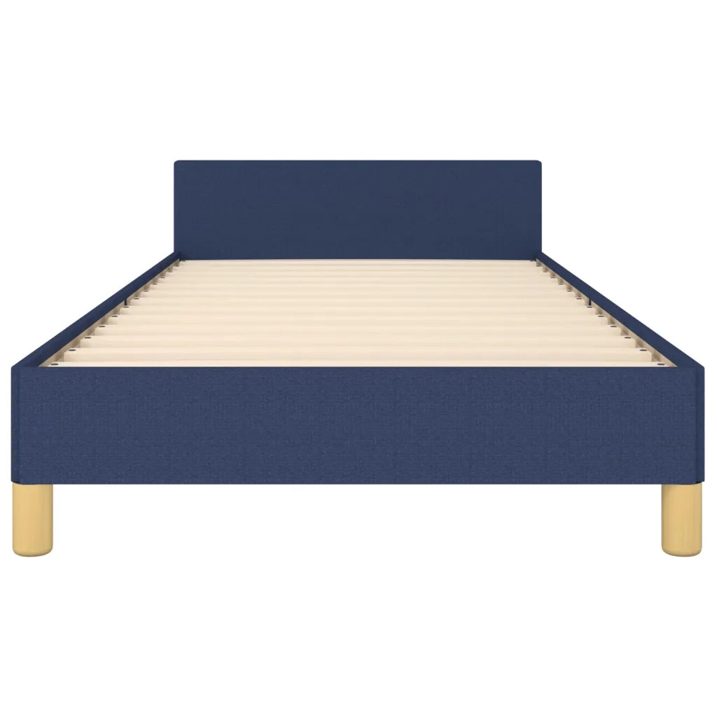Giroletto senza Materasso Blu 90x190 cm in Tessuto
