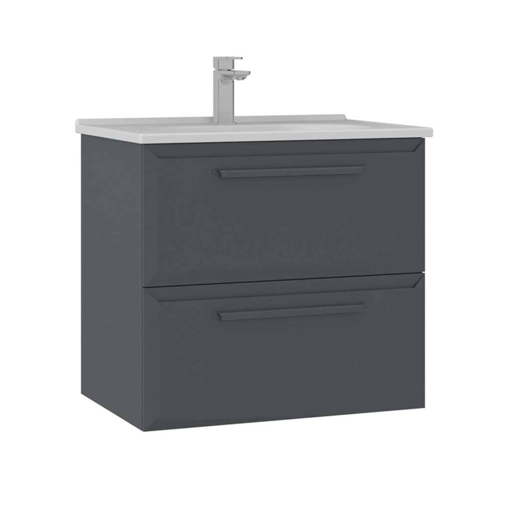 Mobile lavabo "Nuvola 65 v2" - 65 x 50 x 62 cm - Antracite