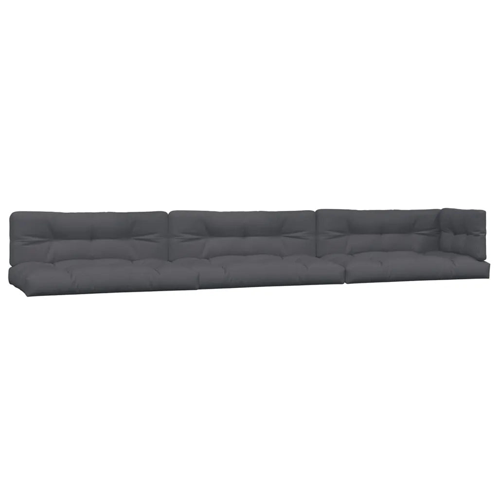 Set Divano Pallet da Giardino 6 pz con Cuscini Massello Acacia