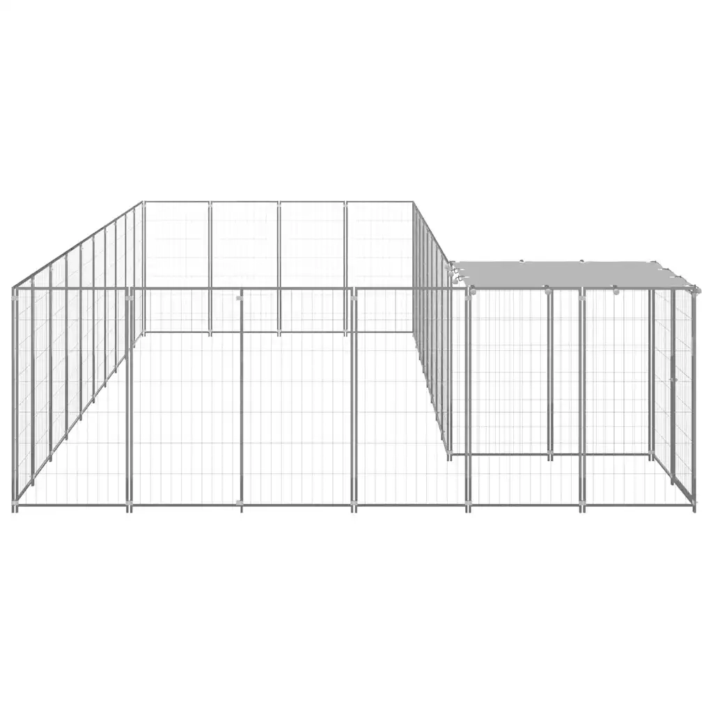 Gabbia per Cani Argento 13,31 mÂ² in Acciaio   cod mxl 44099