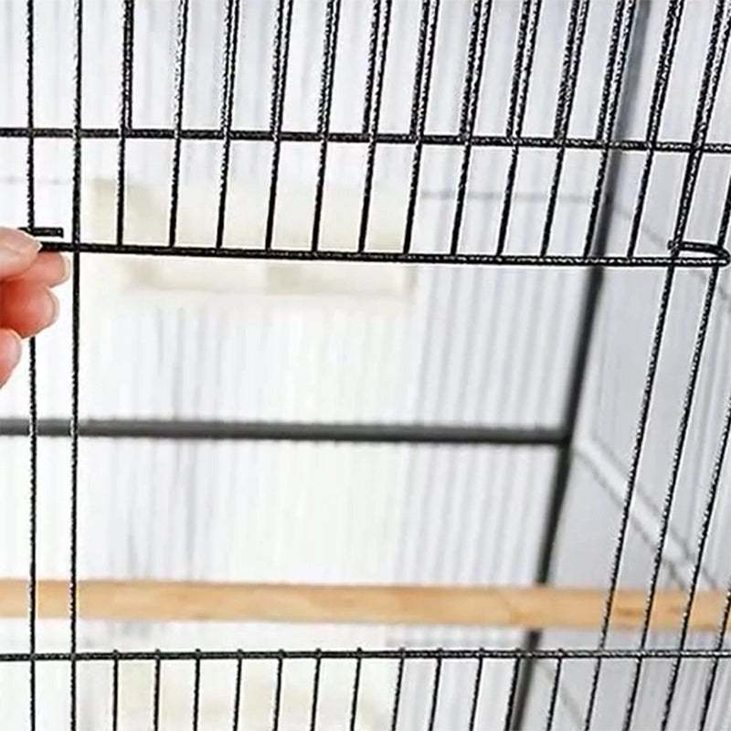 Gabbia metallica di grandi dimensioni per uccelli esotici, voliera per pappagalli e canarini
