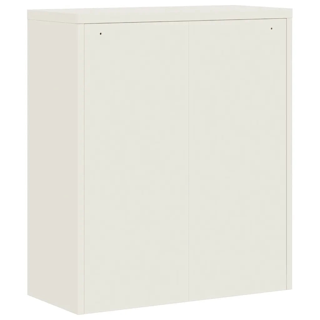 Armadio Classificatore Bianco 90x40x145 cm in Acciaio 3188312