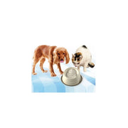 Trade Shop - Ciotola Automatica Fontana Vassoio Acqua Corrente Per Cane E Gatto Anti Scivolo -