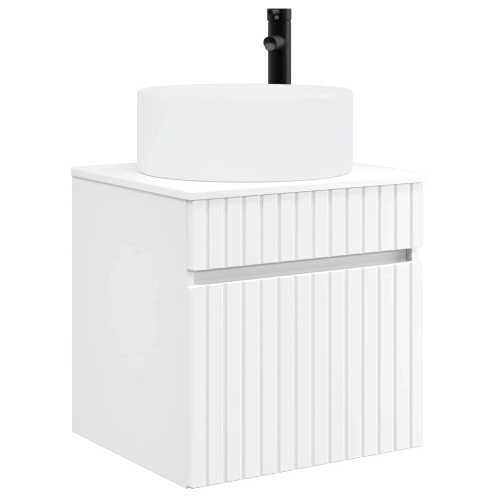 Set di Armadi da Bagno 4 pcs Bianco 103,5 x 15,5 x 70 cm 3406663