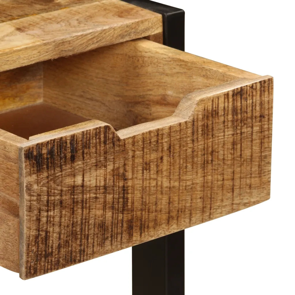 Credenza con 3 Cassetti 110x35x75 cm Legno Massello di Mango 247406