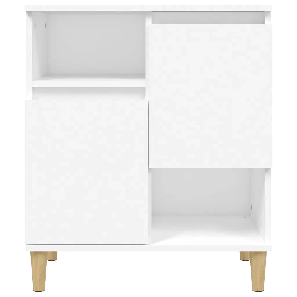 Credenze 2pz Bianche 60x35x70 cm in Legno Multistrato 3185719