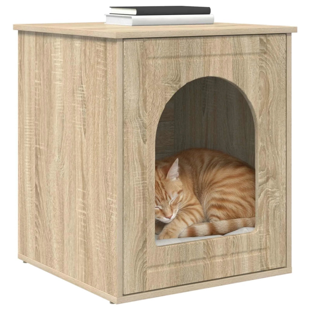 Casa per Gatti Sonoma 53 x 52 x 62 cm Legno multistrato CFW2341208